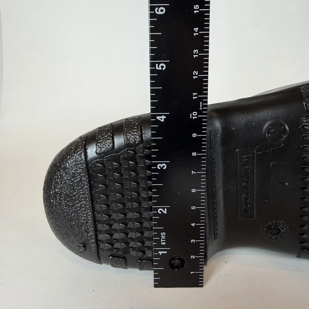 Onguard 86010 Black 4 inch Waterproof PVC Overshoe Cleated Sole Mens Medium NEW